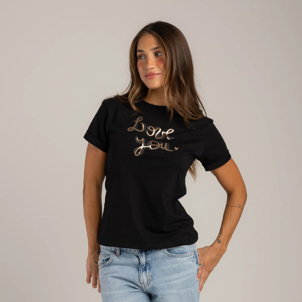 CAMISETA LOVE YOU