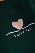 OVERSIZED I LOVE YOU BORDADA