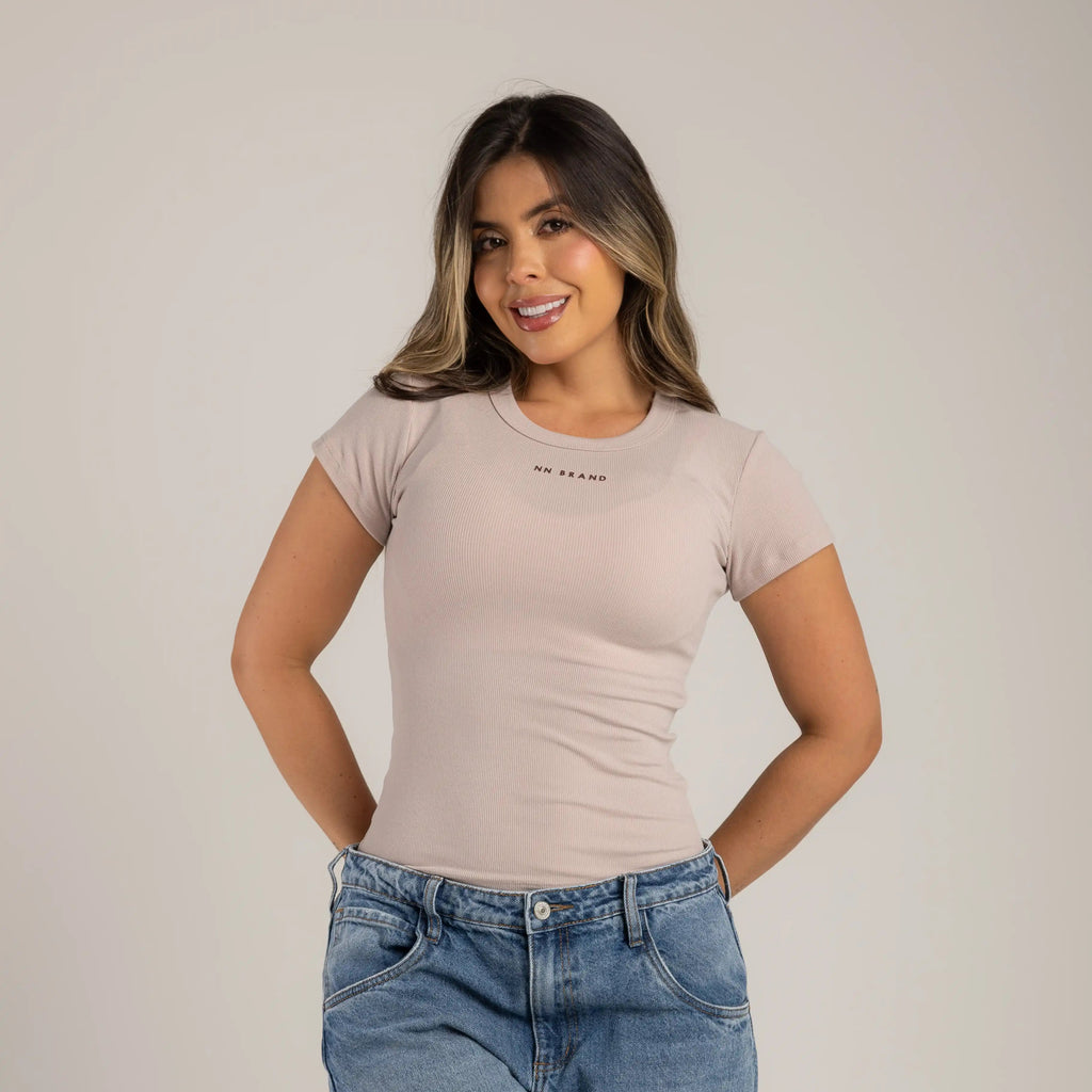 CAMISETA EN RIB NN