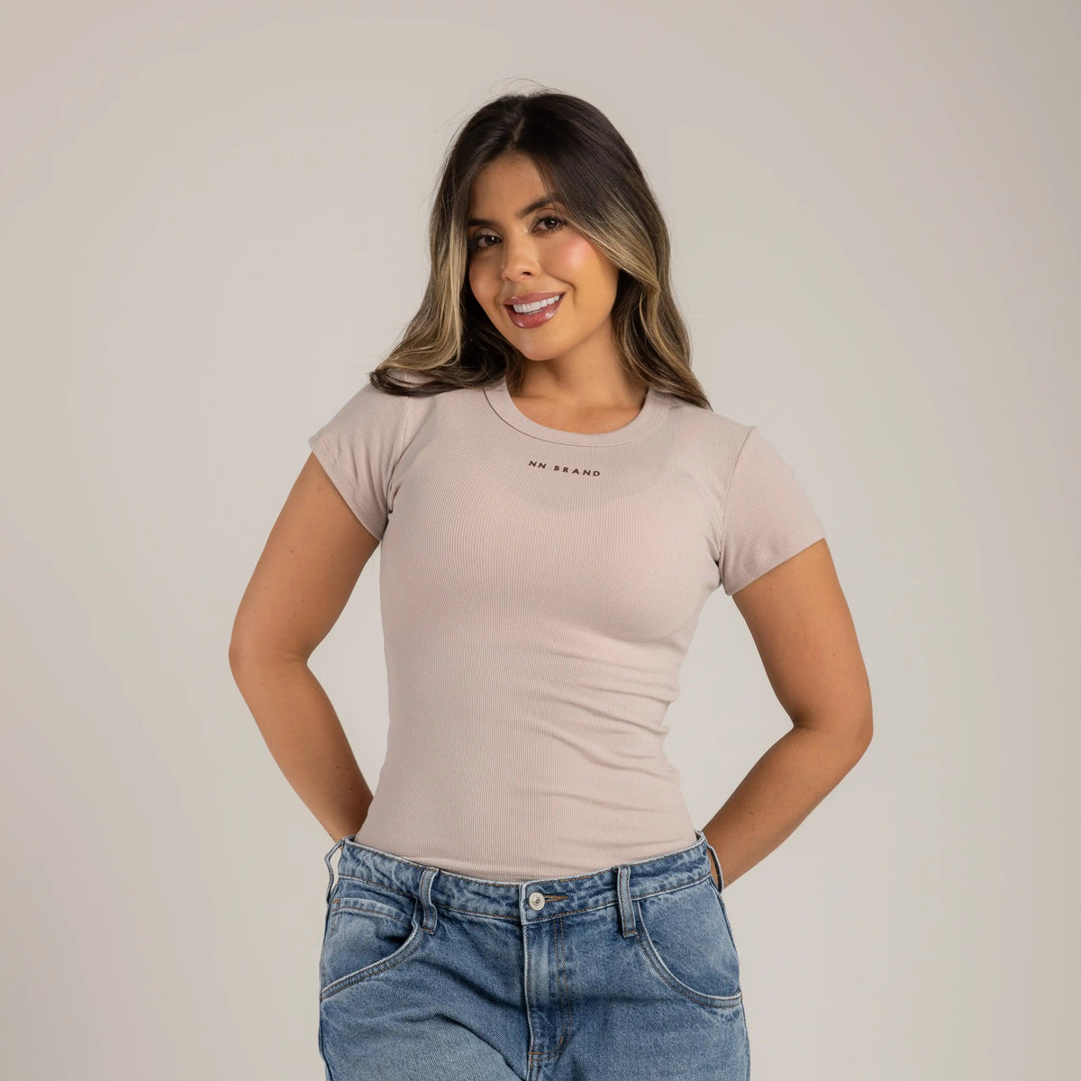 CAMISETA EN RIB NN