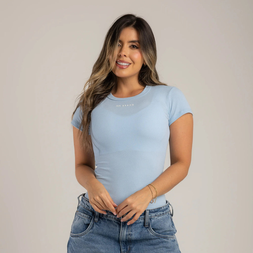 CAMISETA EN RIB NN
