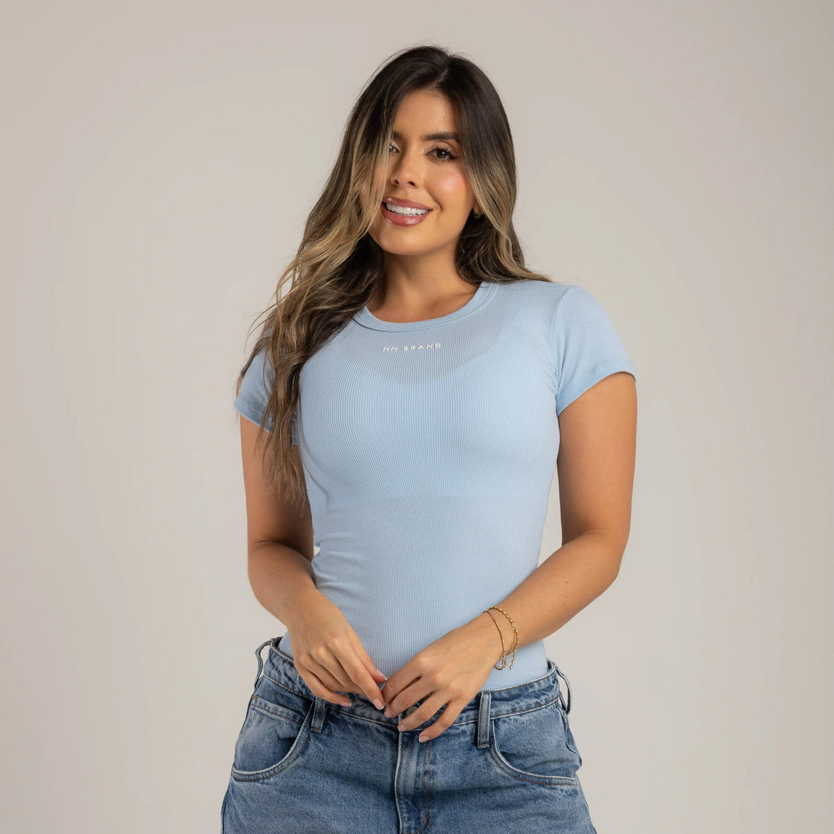 CAMISETA EN RIB NN