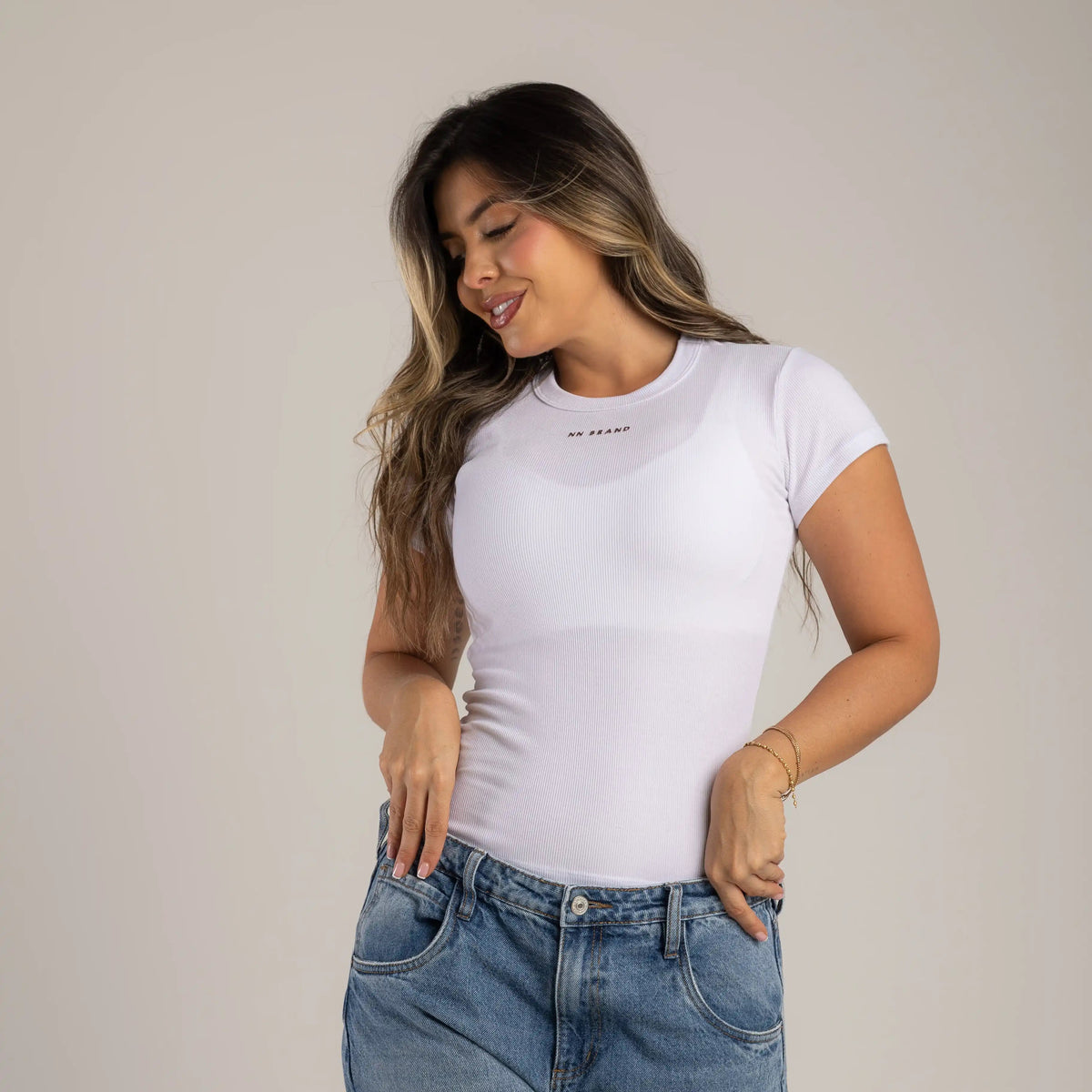 CAMISETA EN RIB NN