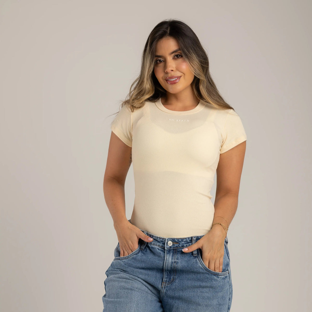 CAMISETA EN RIB NN