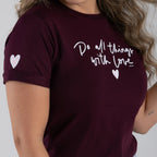 CAMISETA THINGS WITH LOVE